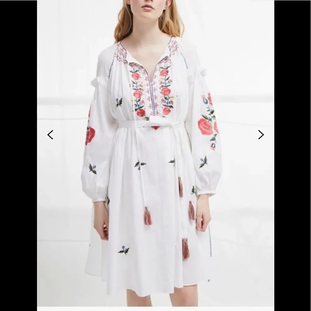 EDESSA COTTON FOLK DRESS  - Picture 4 of 7